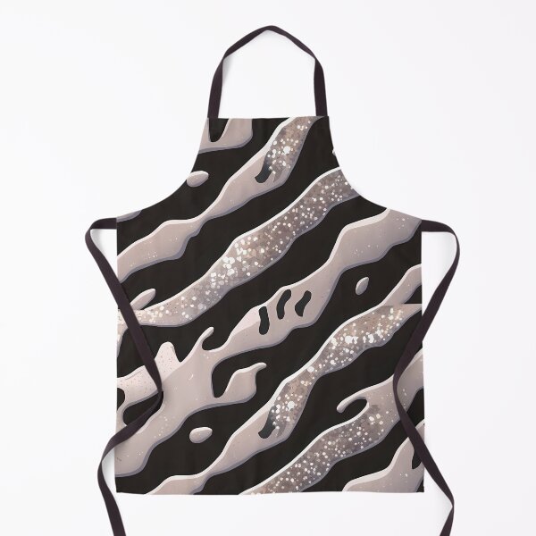 Item preview, silver foil gillter clean sparkiles leopard print pattern designed and sold by brokenpones.