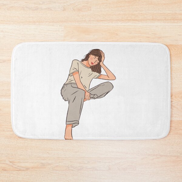 Item preview, Illustration of a girl sitting alone  designed and sold by Hessah-HA.