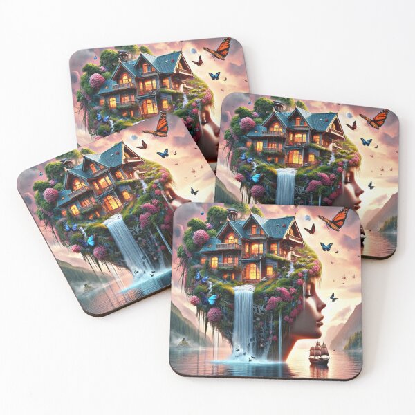 Item preview, Tranquil Oasis: Classic Architecture Amidst Nature's Canvas designed and sold by sharoncollinsus.