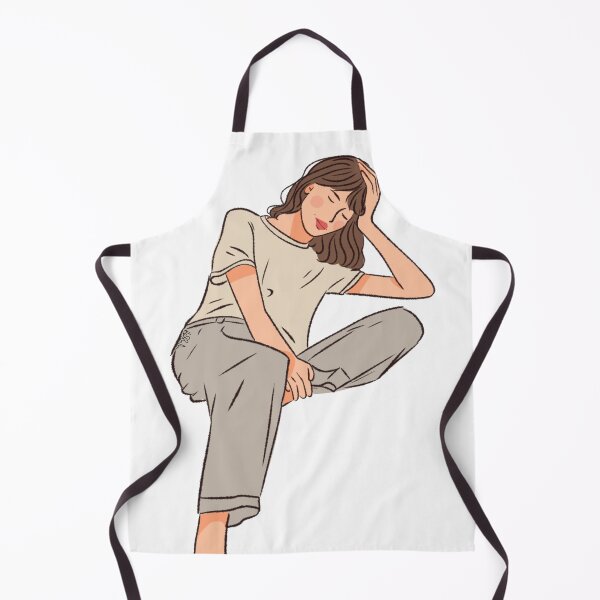 Item preview, Illustration of a girl sitting alone designed and sold by Hessah-HA.