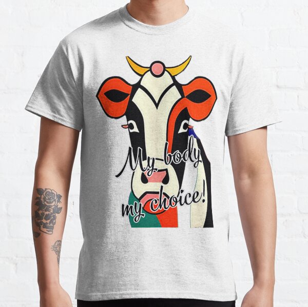 Item preview, AI cow, my body my choice. designed and sold by Hilary11.