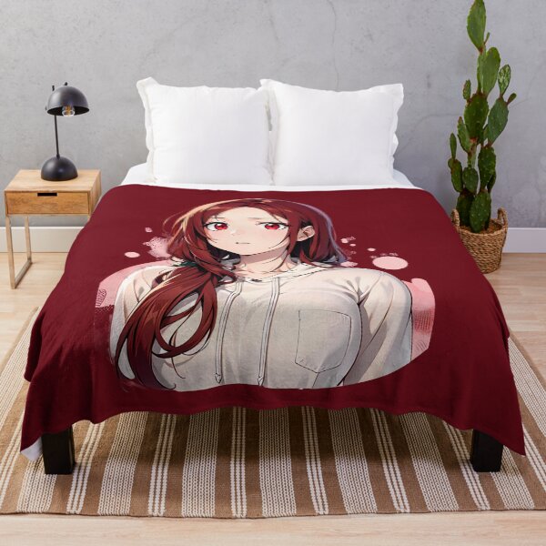 Item preview, Crimson Dreams: An Anime Girl with Contemplative Eyes designed and sold by Animepic222.