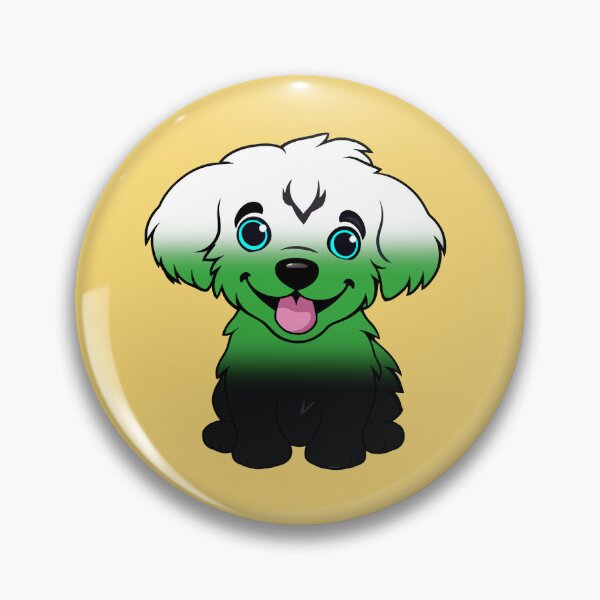 Item preview, Cute Neutrois Pride Flag Puppy, Subtle Neutrois Kawaii Dog Design designed and sold by Travelslightly.