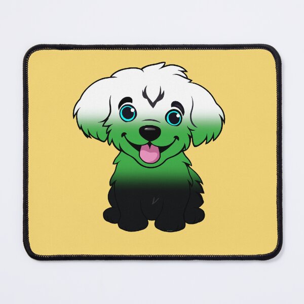 Item preview, Cute Neutrois Pride Flag Puppy, Subtle Neutrois Kawaii Dog Design designed and sold by Travelslightly.