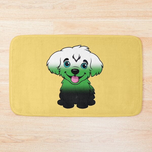 Item preview, Cute Neutrois Pride Flag Puppy, Subtle Neutrois Kawaii Dog Design designed and sold by Travelslightly.