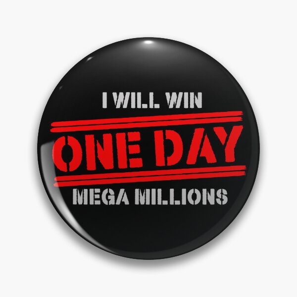 Item preview, One Day I Will win Mega Millions designed and sold by NOURLANDART.