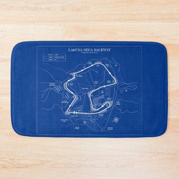 Item preview, Laguna Seca (Blueprint) designed and sold by BGALAXY.