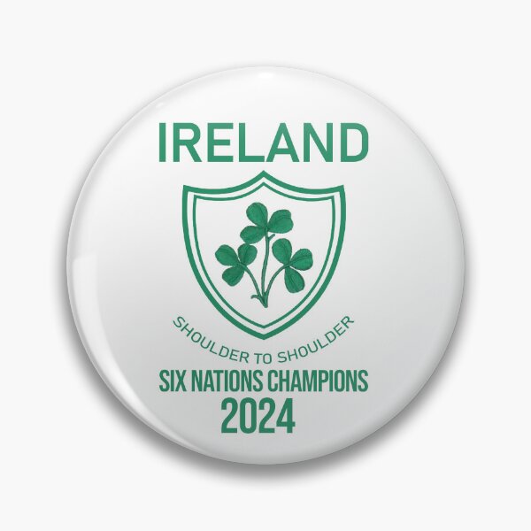 Item preview, Ireland Rugby 6 Nations Champions 2024 designed and sold by REAL IRISH GIFTS.