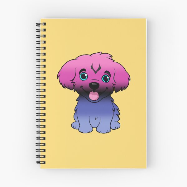 Item preview, Cute Omnisexual Pride Flag Puppy, Subtle Omni Kawaii Dog Design designed and sold by Travelslightly.