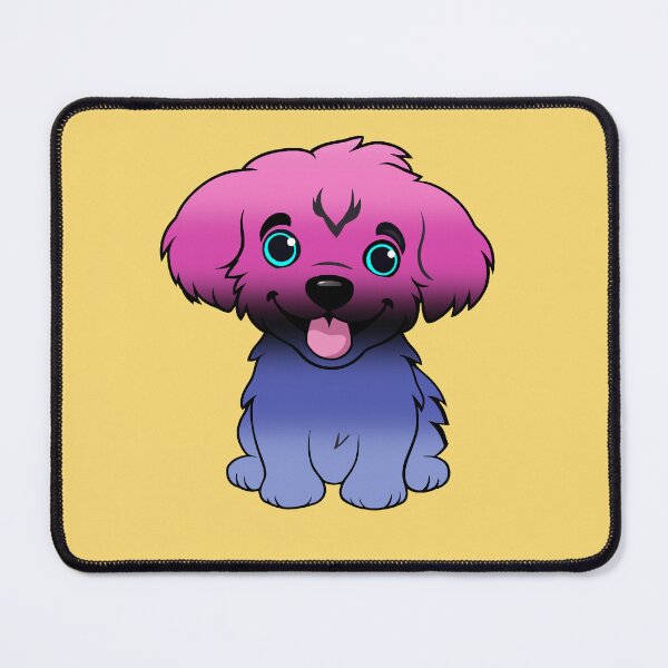 Item preview, Cute Omnisexual Pride Flag Puppy, Subtle Omni Kawaii Dog Design designed and sold by Travelslightly.