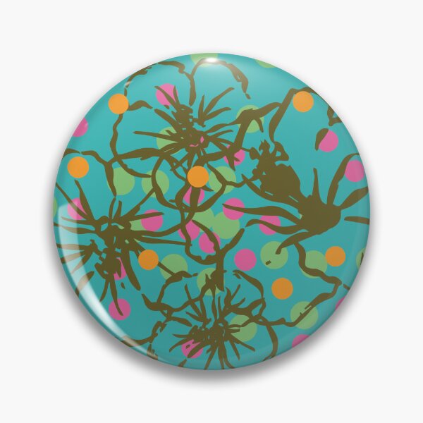 Item preview, Harmony of Hawaiian Hibiscus and dots designed and sold by CURIOUsDADA.