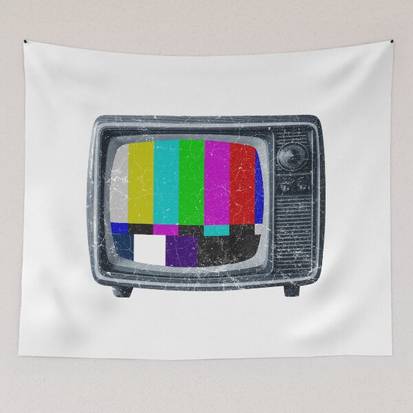 Artikelvorschau, Retro TV entworfen und verkauft von Angry Swan Designs.