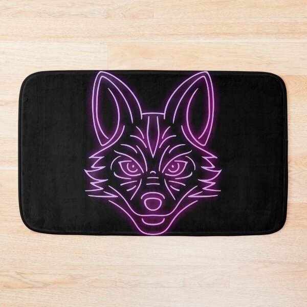 Item preview, Neon fox outline designed and sold by Paul-Place.