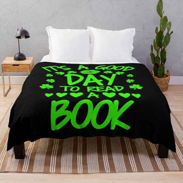 Item preview, Book Lover, It's a good day to read a book, book lover gift, st Patrick's day, librarian day  designed and sold by SlocifieShop.