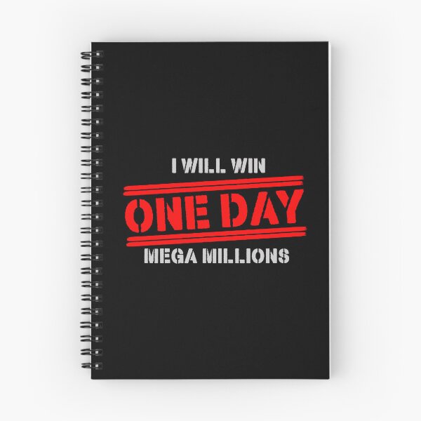 Item preview, One Day I Will win Mega Millions designed and sold by NOURLANDART.