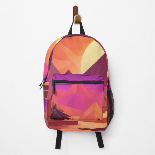 Item preview, Sunset Over the Polygonal Pyramids designed and sold by Soujji-Designs.