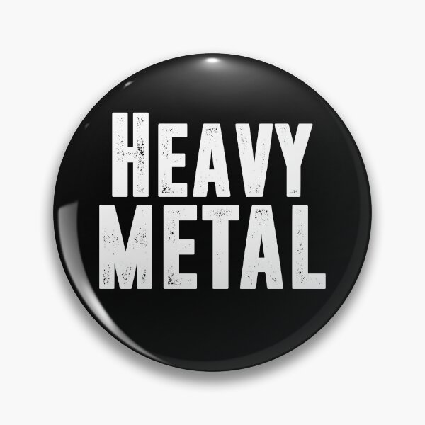 Aperçu de l'œuvre Heavy Metal Minimaliste 2 créée et vendue par Nerdlight.