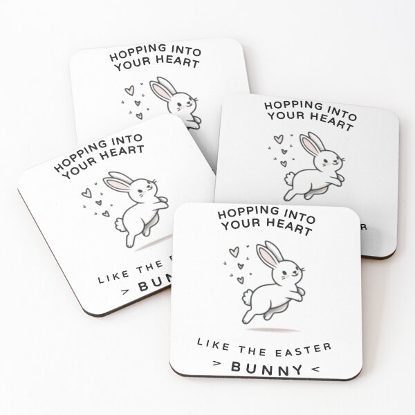 Item preview, Hopping Into Your heart Easter gift Design designed and sold by msuemerge.