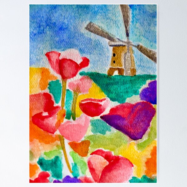 Windmill by SassEsnacks Poster