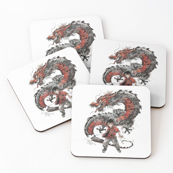 Artikelvorschau, Highly Detailed Japanese Dragon. Tattoo Style Art entworfen und verkauft von Lucy Goosy Art.