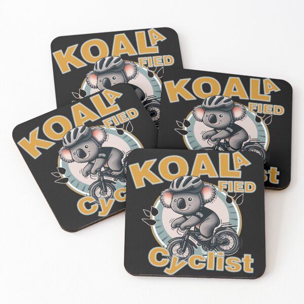 Item preview, Koala -fied cyclist designed and sold by Talass.