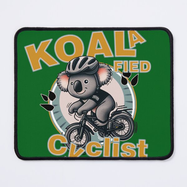 Item preview, Koala -fied cyclist designed and sold by Talass.
