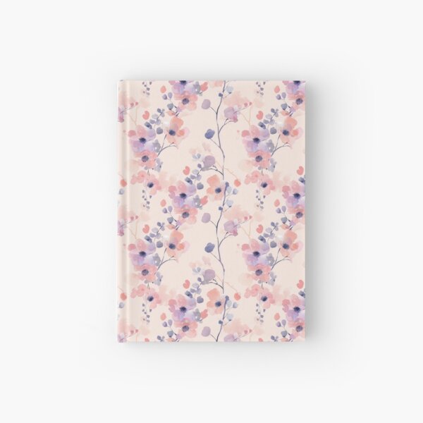 Item preview, Watercolor pink and violet flowers designed and sold by ivorry.
