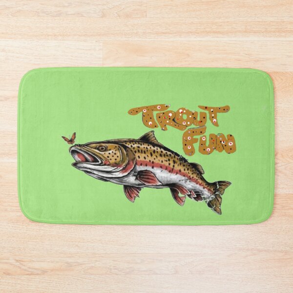 Item preview, Trout Fun, flyfishing, fishing,  designed and sold by Tomasz  Siennicki.