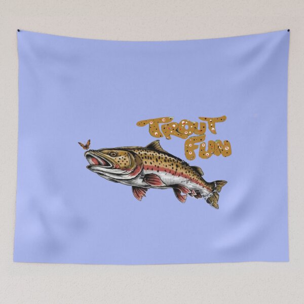 Item preview, Trout Fun, flyfishing, fishing,  designed and sold by Tomasz  Siennicki.