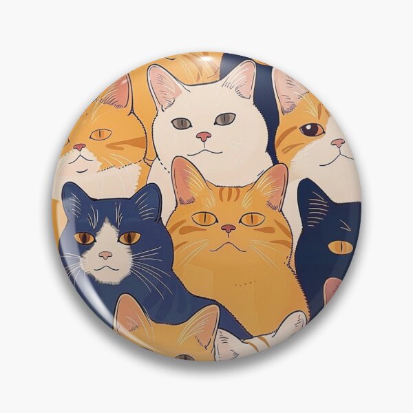 Item preview, Feline Frenzy designed and sold by pixelwolfie.