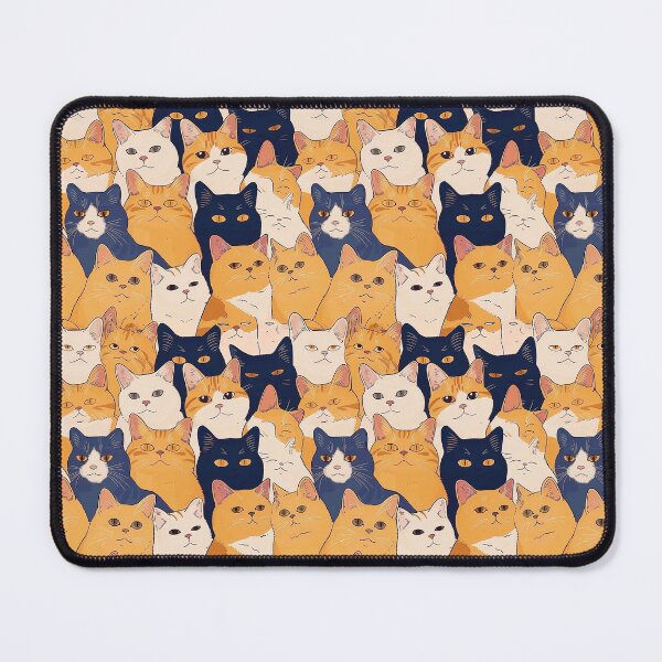 Item preview, Feline Frenzy designed and sold by pixelwolfie.