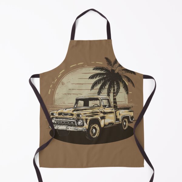 Item preview, Old pickup truck on the beach designed and sold by Art-Design-EM.