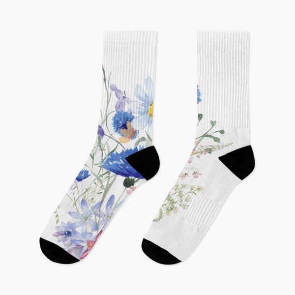 Item preview, Blue and white flowers designed and sold by NingningS.