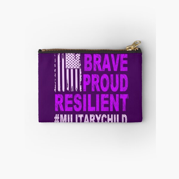Item preview, Brave proud resilient Military child designed and sold by Colorfulman.