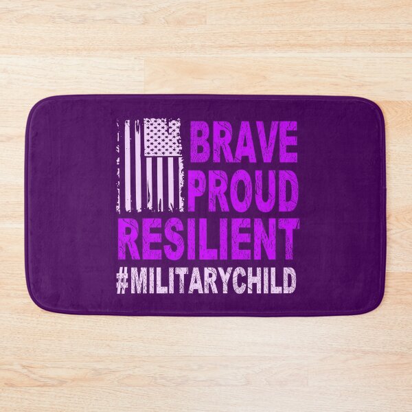 Item preview, Brave proud resilient Military child designed and sold by Colorfulman.