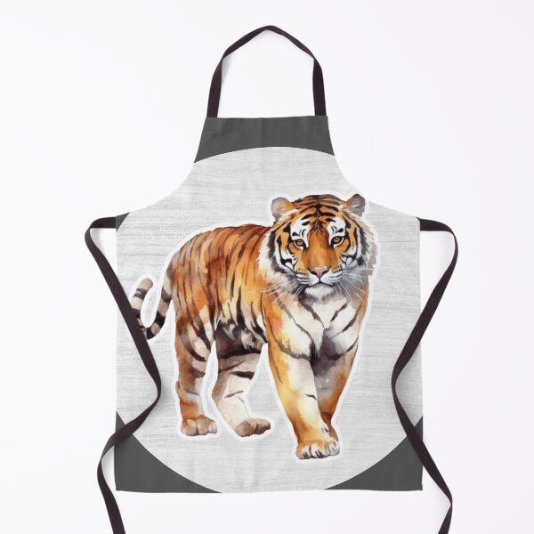 Item preview, Tiger Watercolor Drawing designed and sold by LivingColorful.