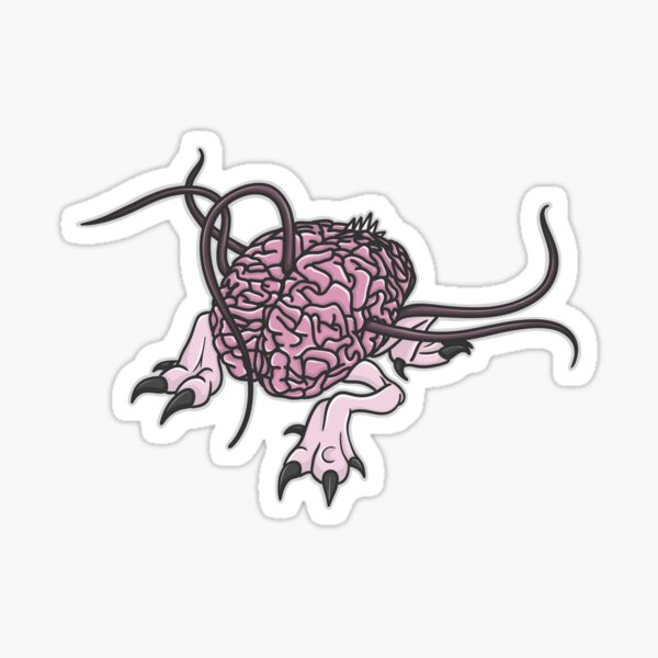 Item preview, Intellect Devourer Baldur’s Gate designed and sold by HelplessKupo.