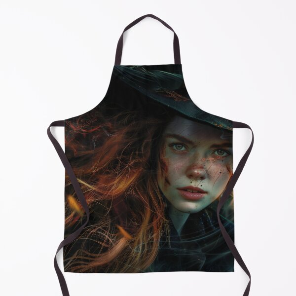 Item preview, Red-haired witch ready for battle designed and sold by Marie Colençon.
