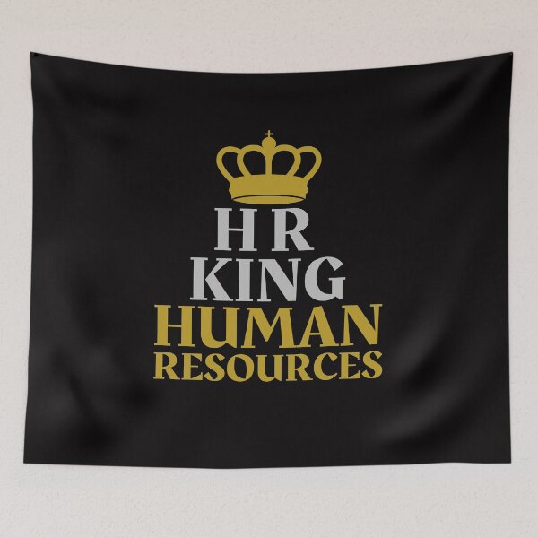 Item preview, HR king Human Resources designed and sold by BritishDelights.