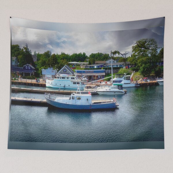 Item preview, Tobermory Harbor designed and sold by Kathy Weaver.