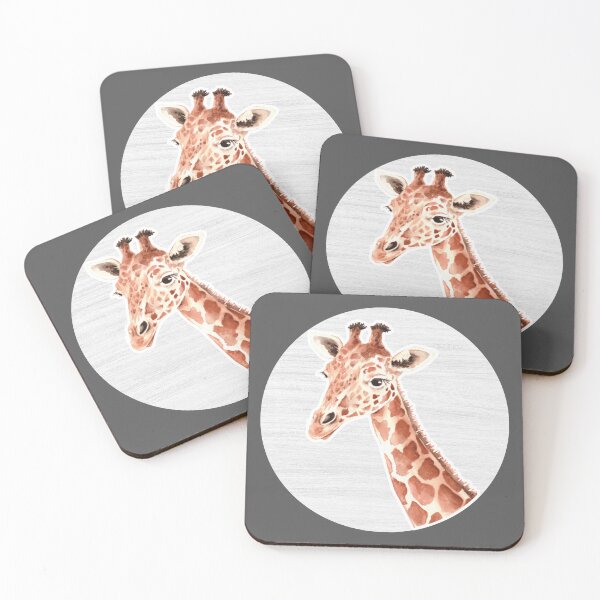 Item preview, Giraffe Watercolor Drawing designed and sold by LivingColorful.