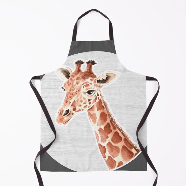 Item preview, Giraffe Watercolor Drawing designed and sold by LivingColorful.
