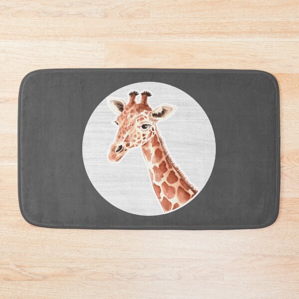 Item preview, Giraffe Watercolor Drawing designed and sold by LivingColorful.