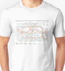 Berlin U-Bahn Map - Germany Unisex T-Shirt