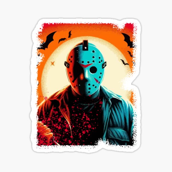 Item preview, Jason Voorhees, Friday the 13th, Retro-style designed and sold by Pretzel-G92.