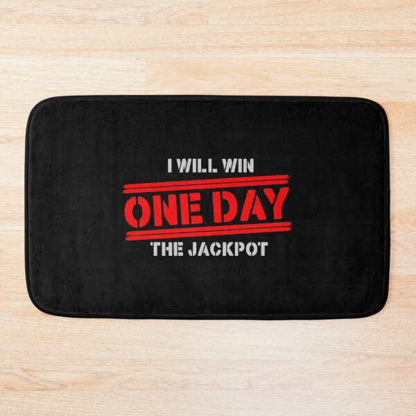 Item preview, One Day I Will WIN Mega Millions Jackpot designed and sold by NOURLANDART.
