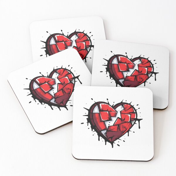Item preview, broken heart designed and sold by ebialonestar.