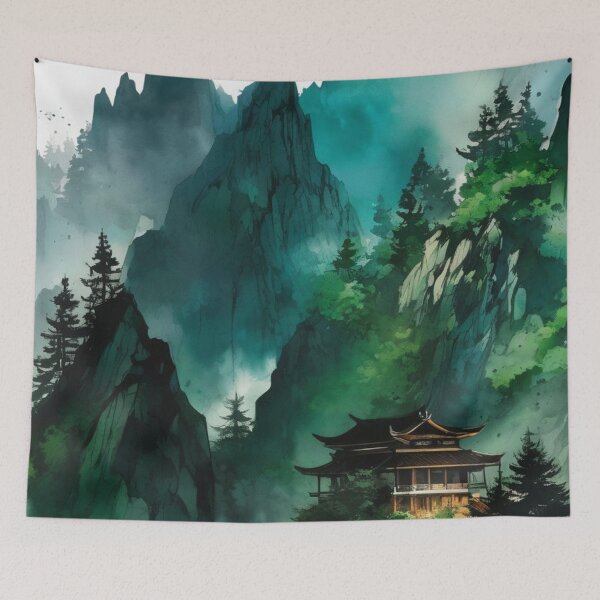 Item preview, Mystic Mountain Retreat designed and sold by joejiing.