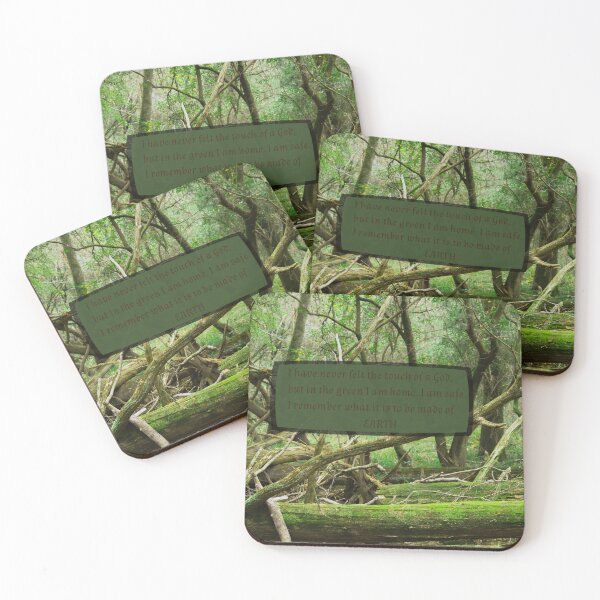 Item preview, forest picture with quote designed and sold by thefaeryringco.