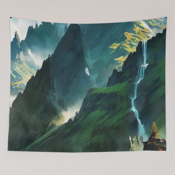 Item preview, Mystic Mountain Retreat designed and sold by joejiing.